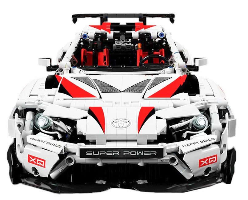 Set kockica Super Car GT86 2586 dijelova bijeli 8+_4