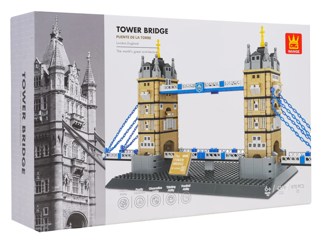 Set kockica Tower Bridge, 969 dijelova_5