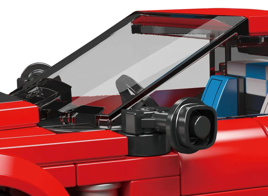 Set kockica crveni sportski automobil, 494 dijela_6