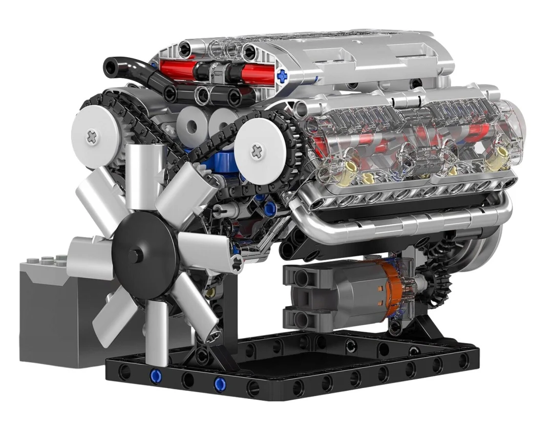 Set kockica motor V8, 552 dijela_3