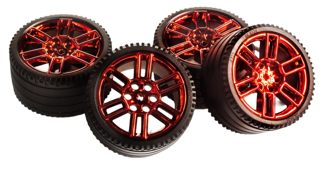 Set kockica sportski automobil crveni 1:10 2688 dijelova_9