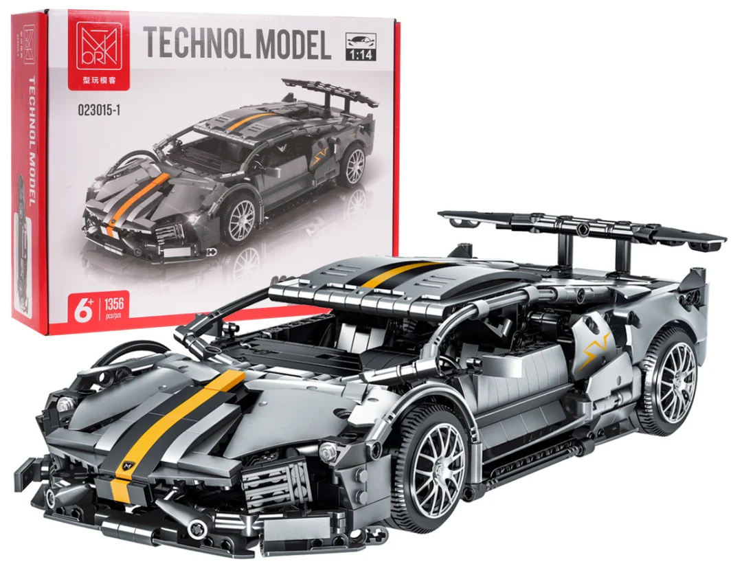Set kockica: sportski automobil sivi M-Sports 1:14, 1356 dijelova_1