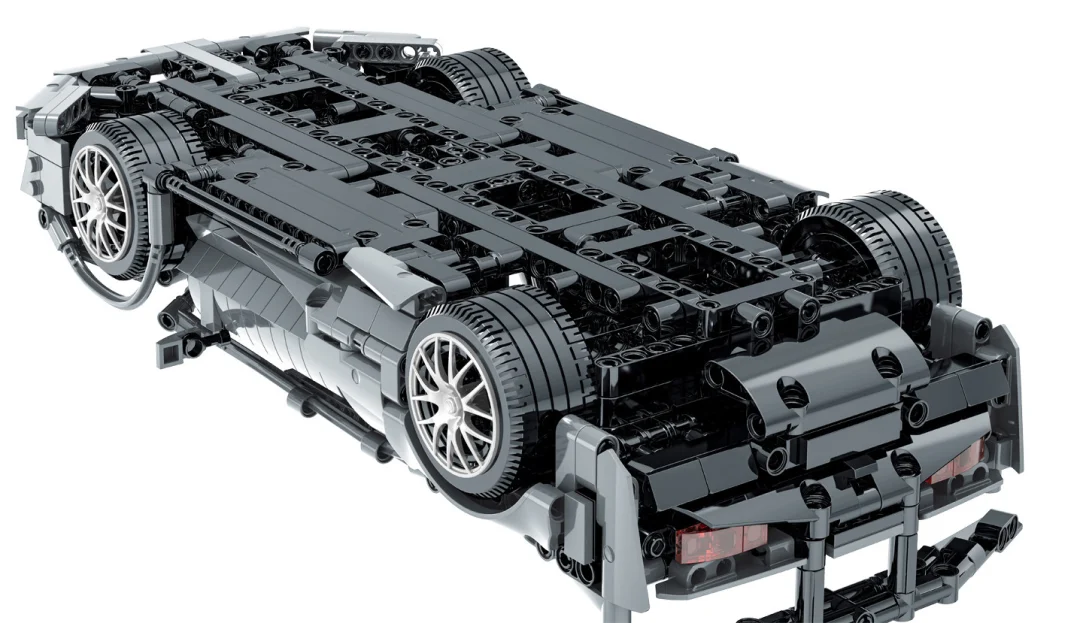 Set kockica: sportski automobil sivi M-Sports 1:14, 1356 dijelova_10