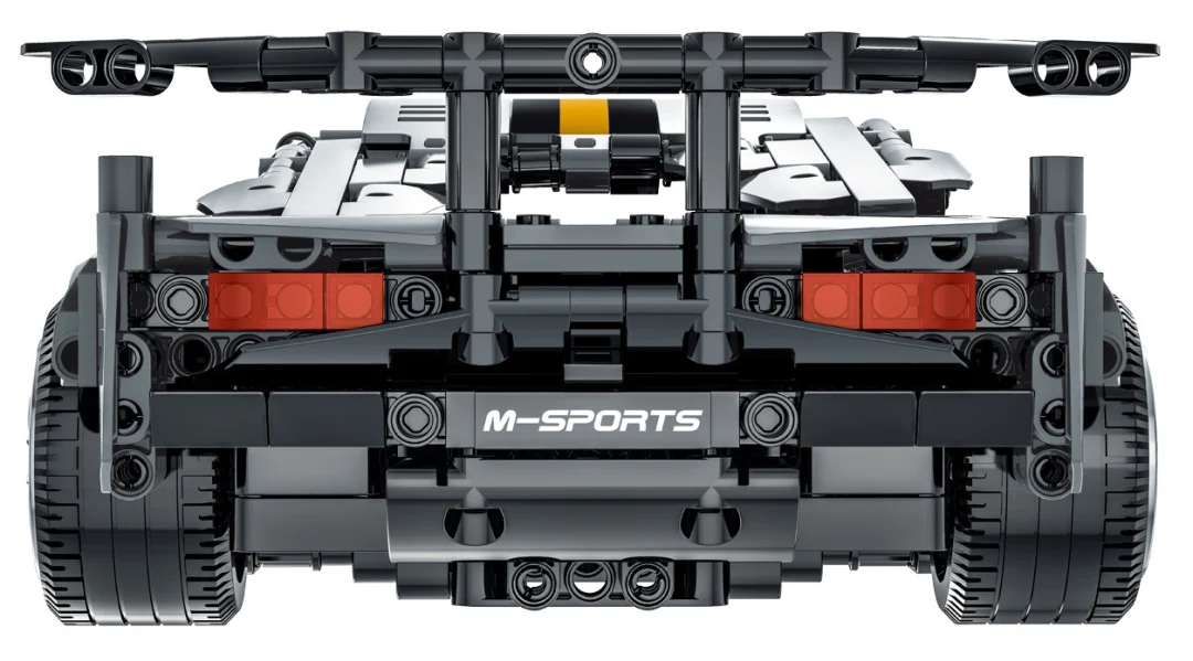 Set kockica: sportski automobil sivi M-Sports 1:14, 1356 dijelova_7