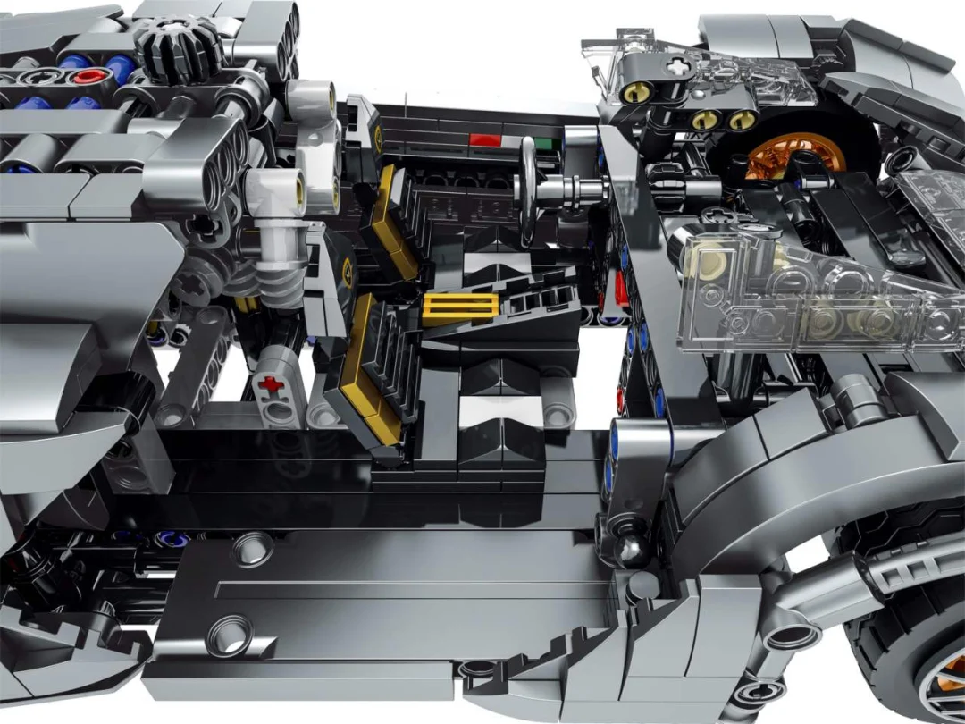 Set kockica: sportski automobil sivi Super Racing 1:14, 1512 dijelova_11