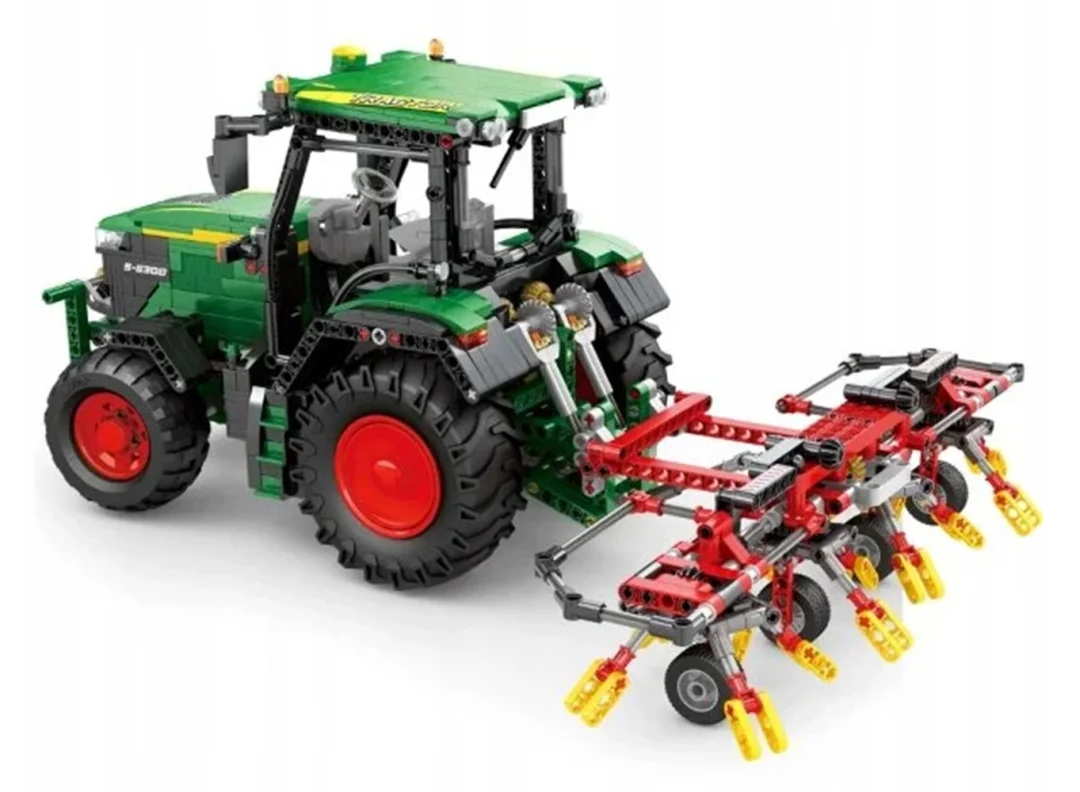 Set kockica traktor zeleni RC + pribor 1664 dijela 14+_3