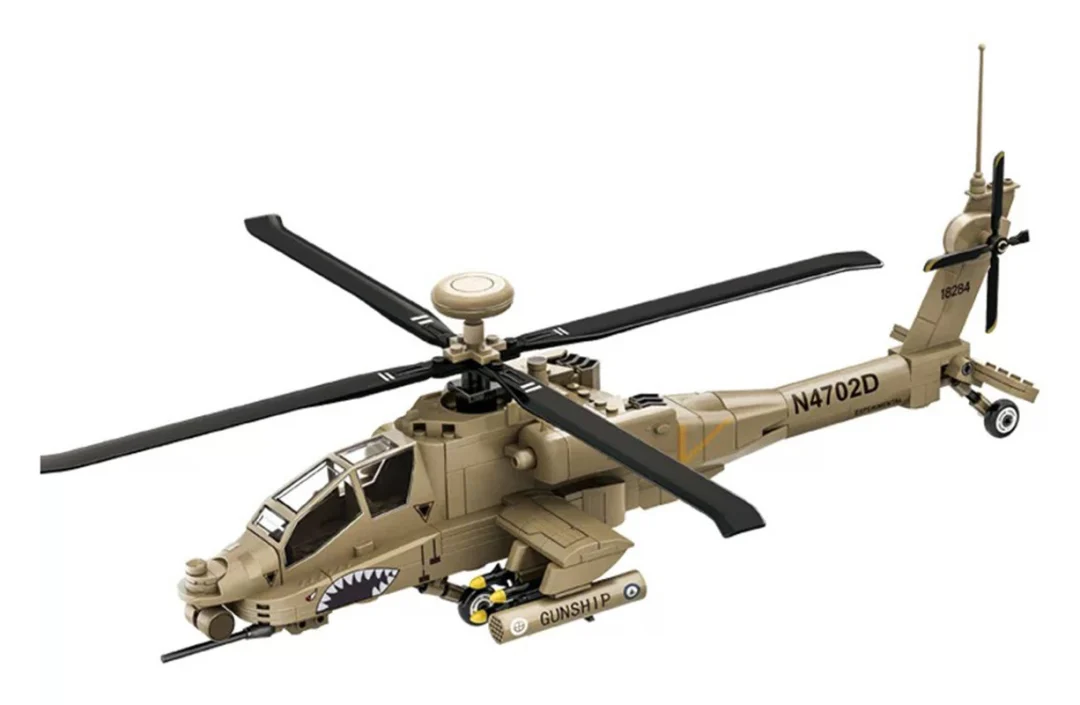 Set kockica vojni helikopter, 255 dijelova_2