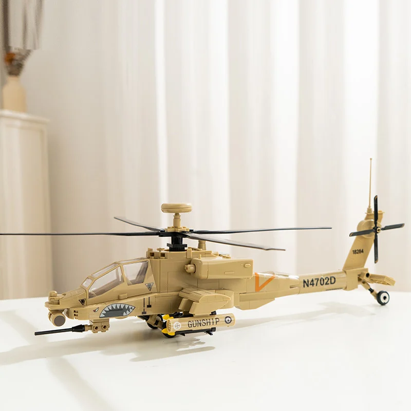 Set kockica vojni helikopter, 255 dijelova_4