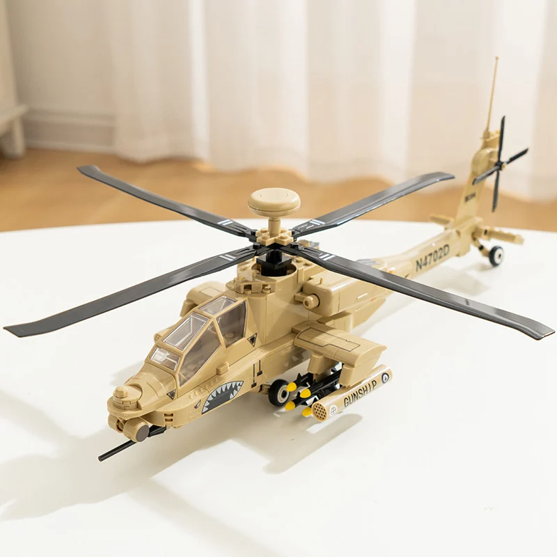 Set kockica vojni helikopter, 255 dijelova_5