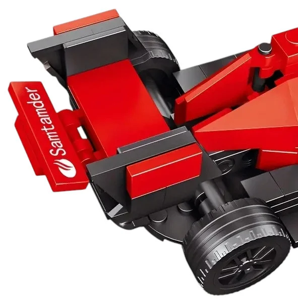 Set kockica za crveni automobil F1, 266 dijelova_5