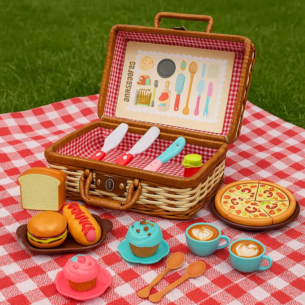 Set košare za piknik s hranom, 33 dijela_5