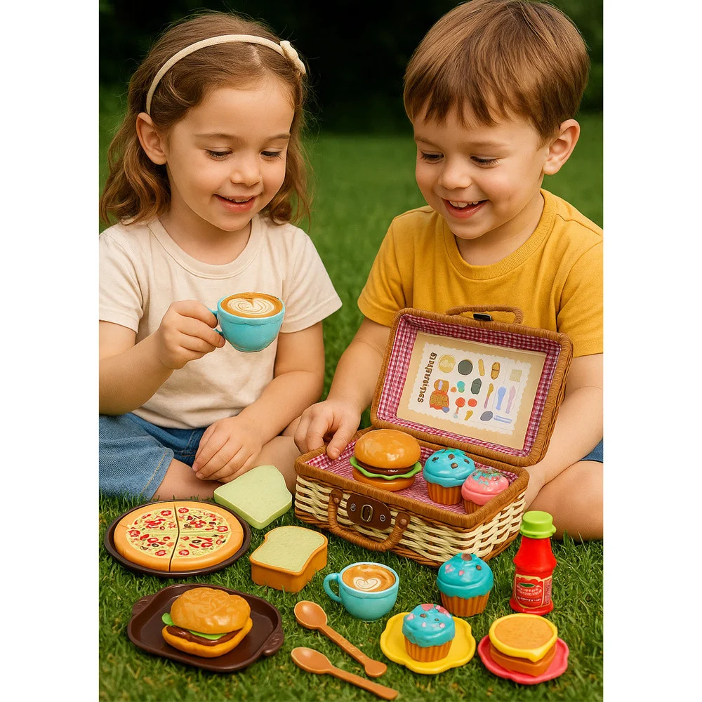 Set košare za piknik s hranom, 33 dijela_6