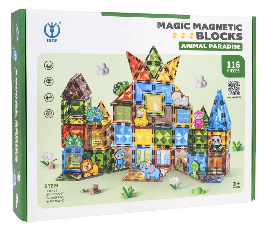 Set magnetskih blokova 116 komada_6
