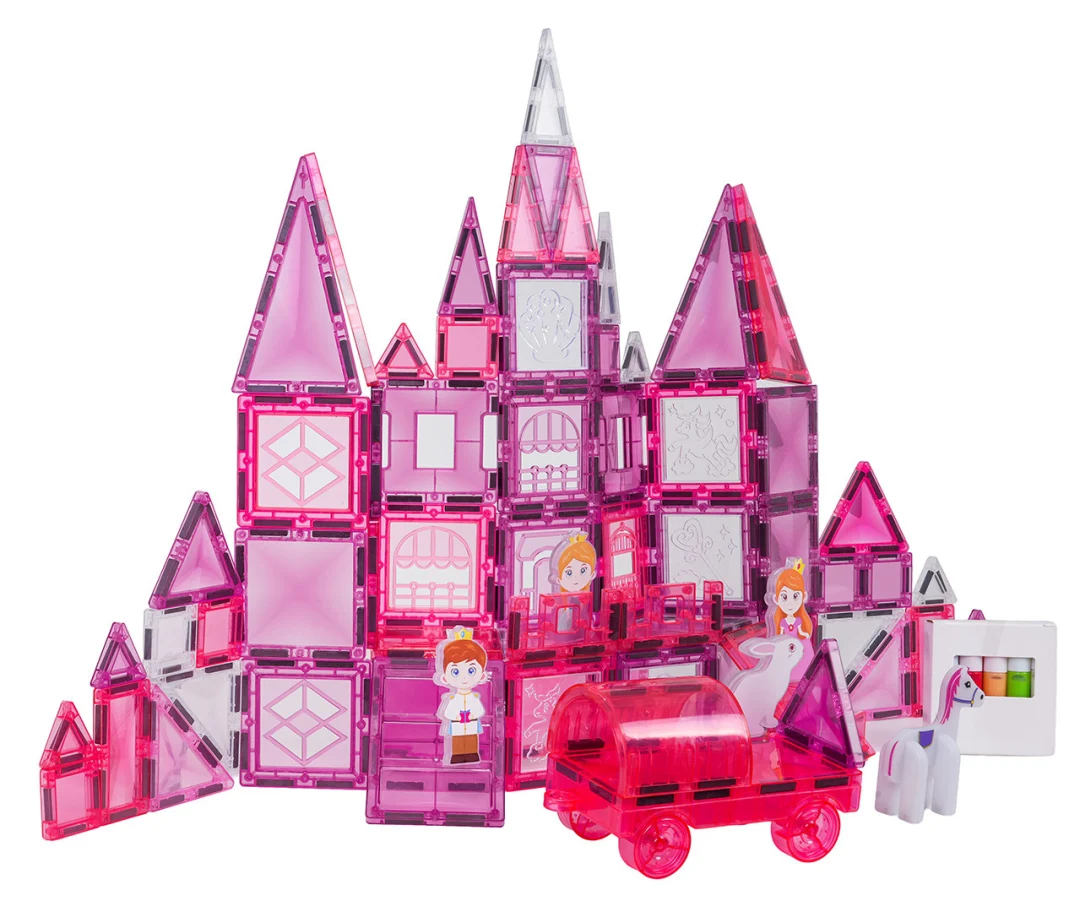 Set magnetskih blokova za slikanje Ružičasta princeza 126 kom_3
