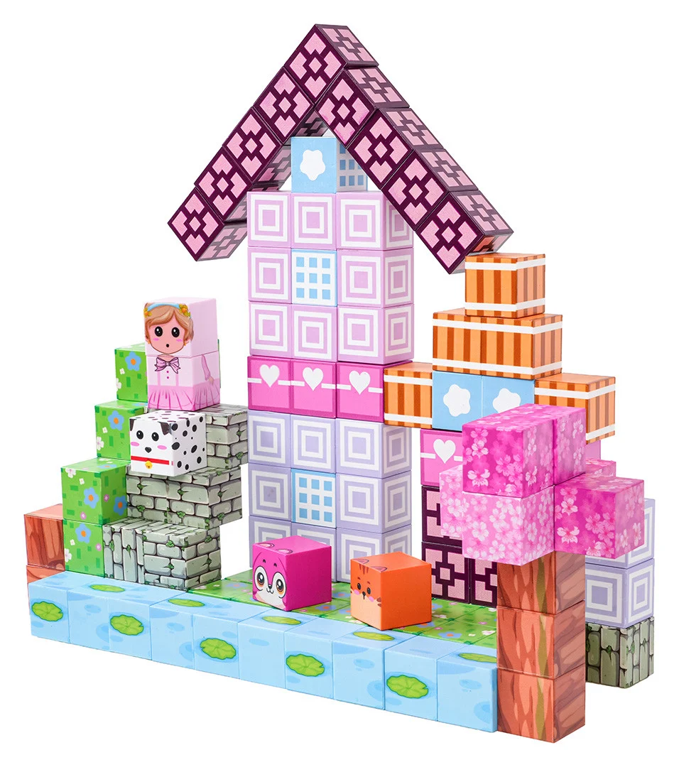 Set magnetskih kockica i blokova 110 kom_2