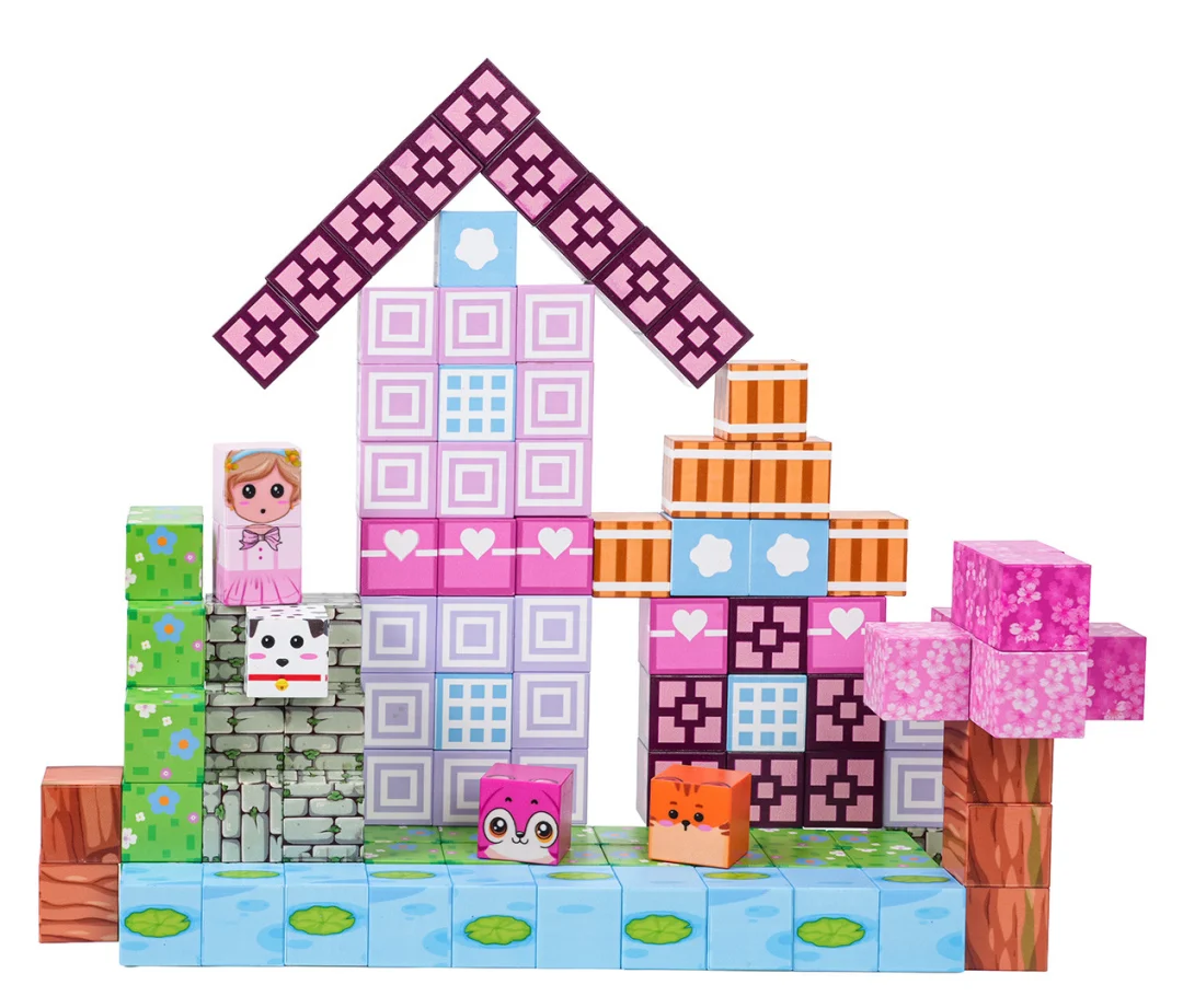 Set magnetskih kockica i blokova 110 kom_3