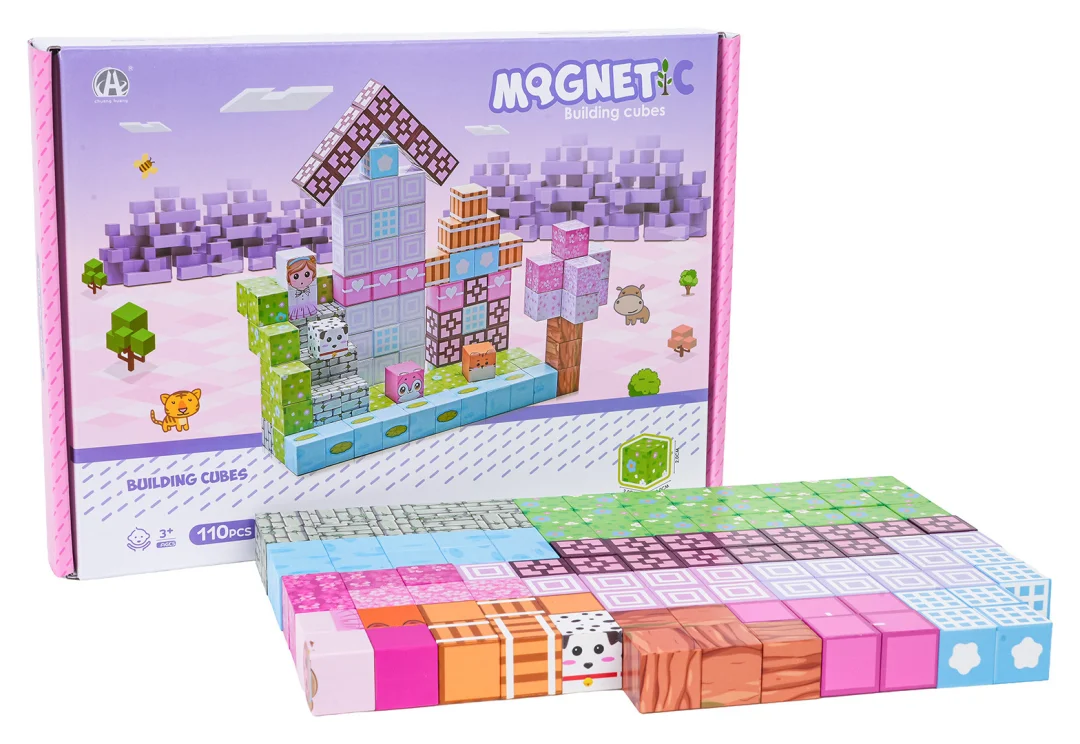 Set magnetskih kockica i blokova 110 kom_5