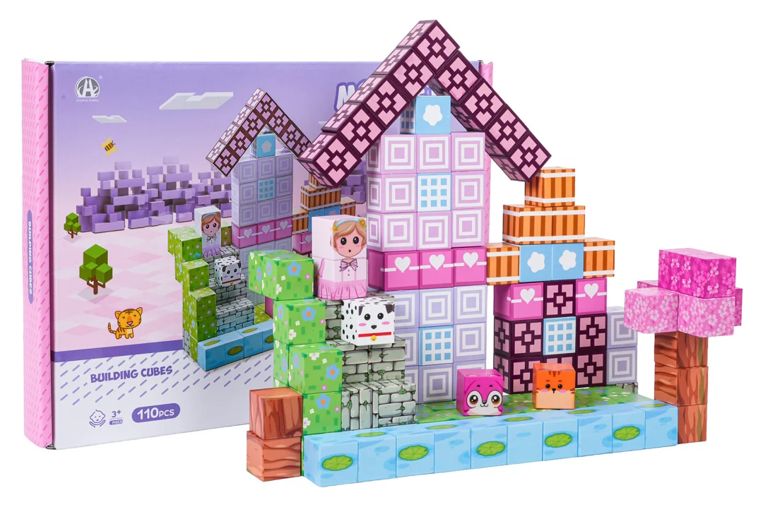 Set magnetskih kockica i blokova 110 kom_6