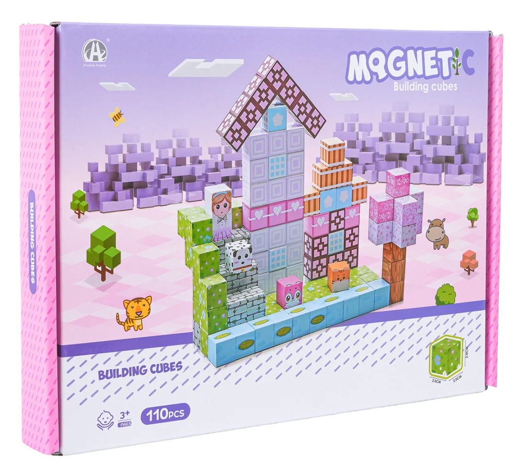 Set magnetskih kockica i blokova 110 kom_7