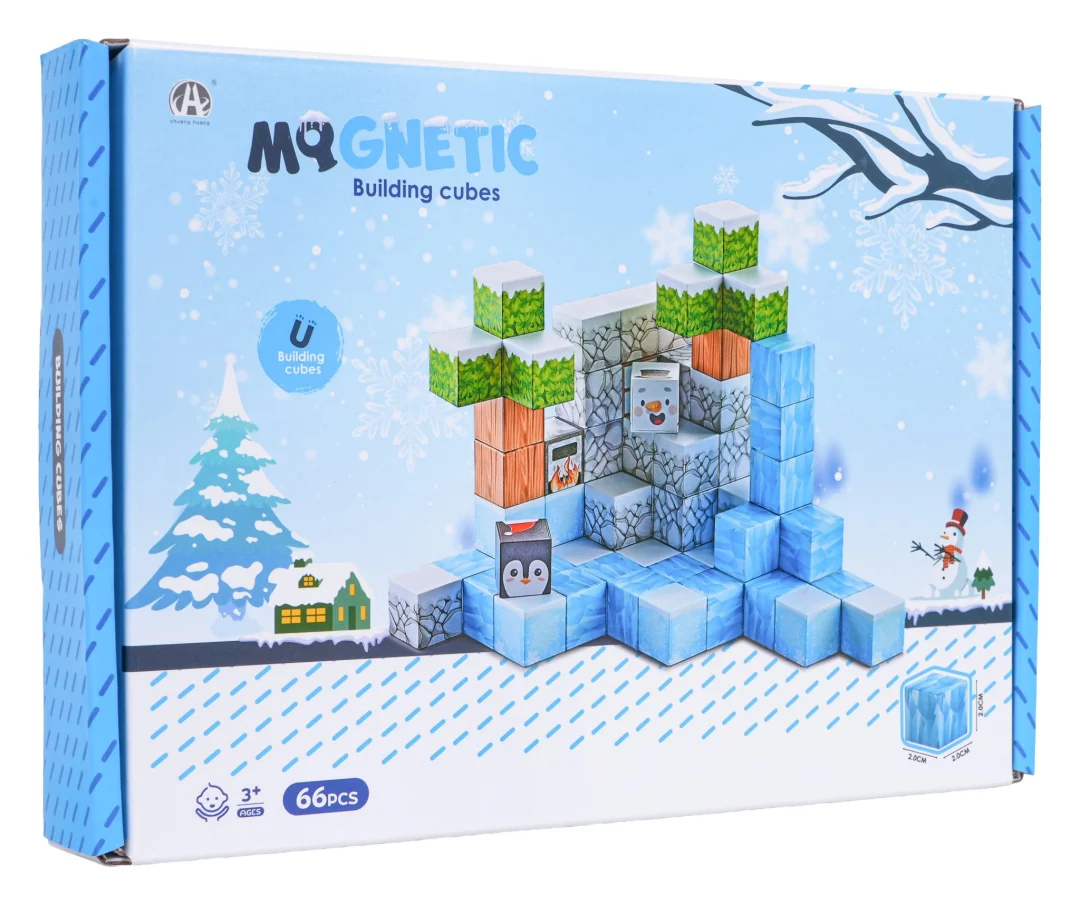Set magnetskih kockica i blokova 66 komada_6