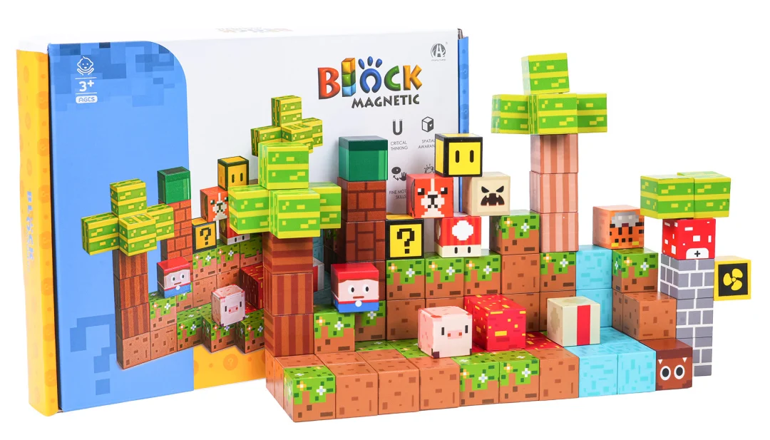 Set magnetskih kockica i blokova 84 komada_5