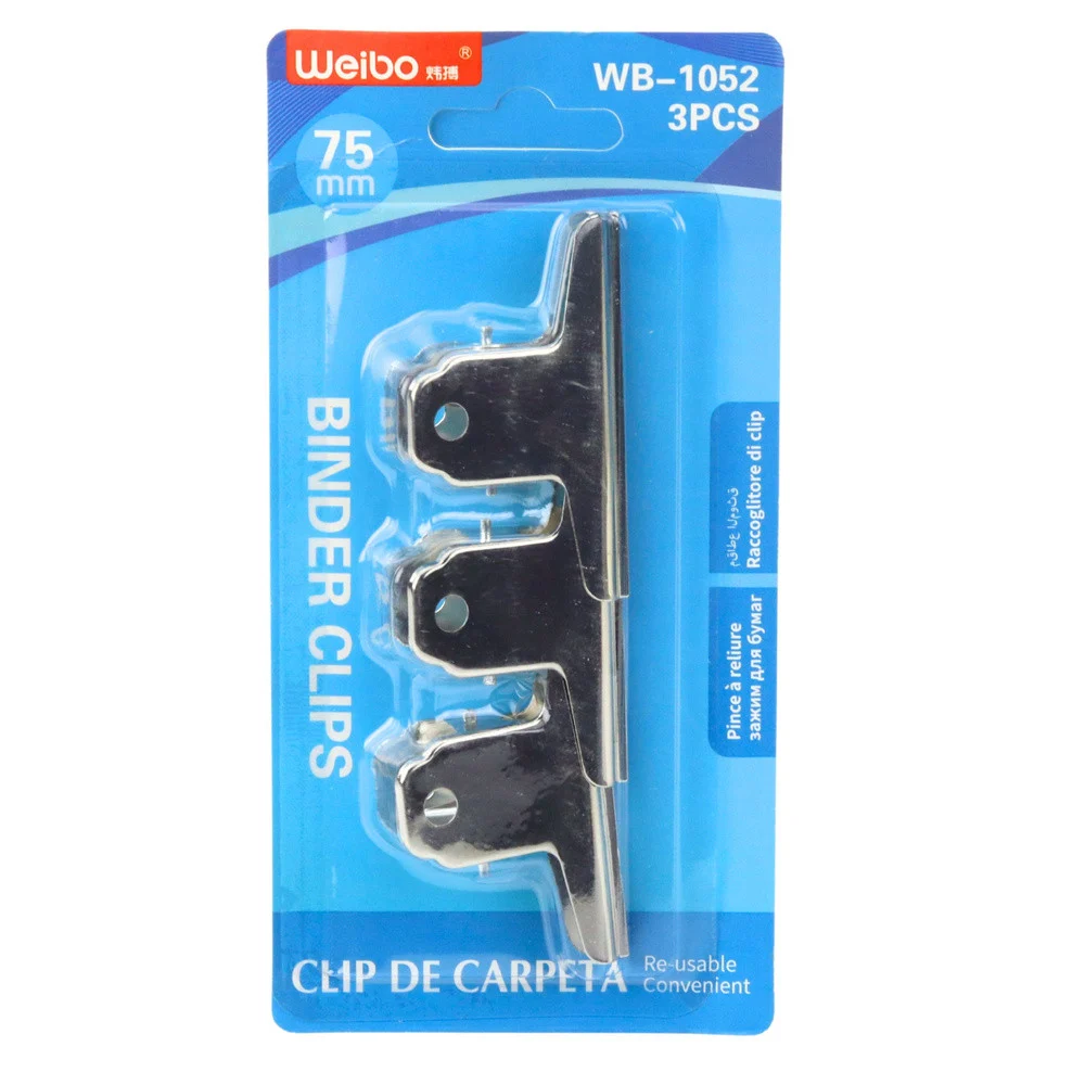 Set metalnih spajalica za papir 75 mm 3 kom_4