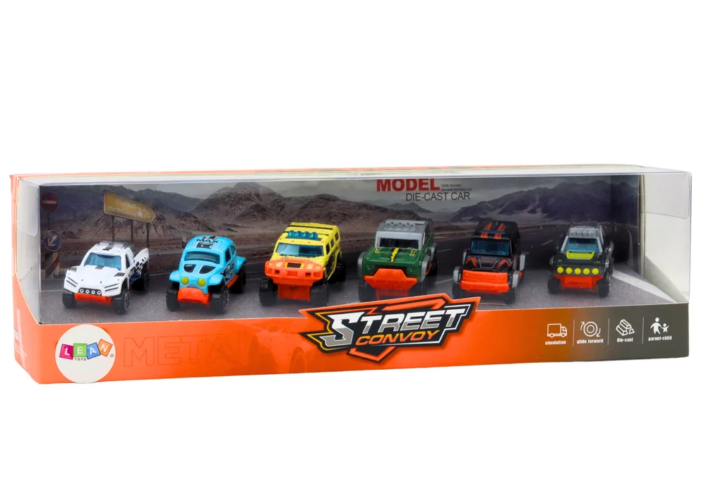 Set metalnih terenskih autića 1:64 (6 kom)_3