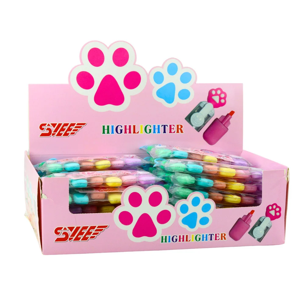 Set mini markera s kandžom u kutijici, 6 komada, 8 cm_5