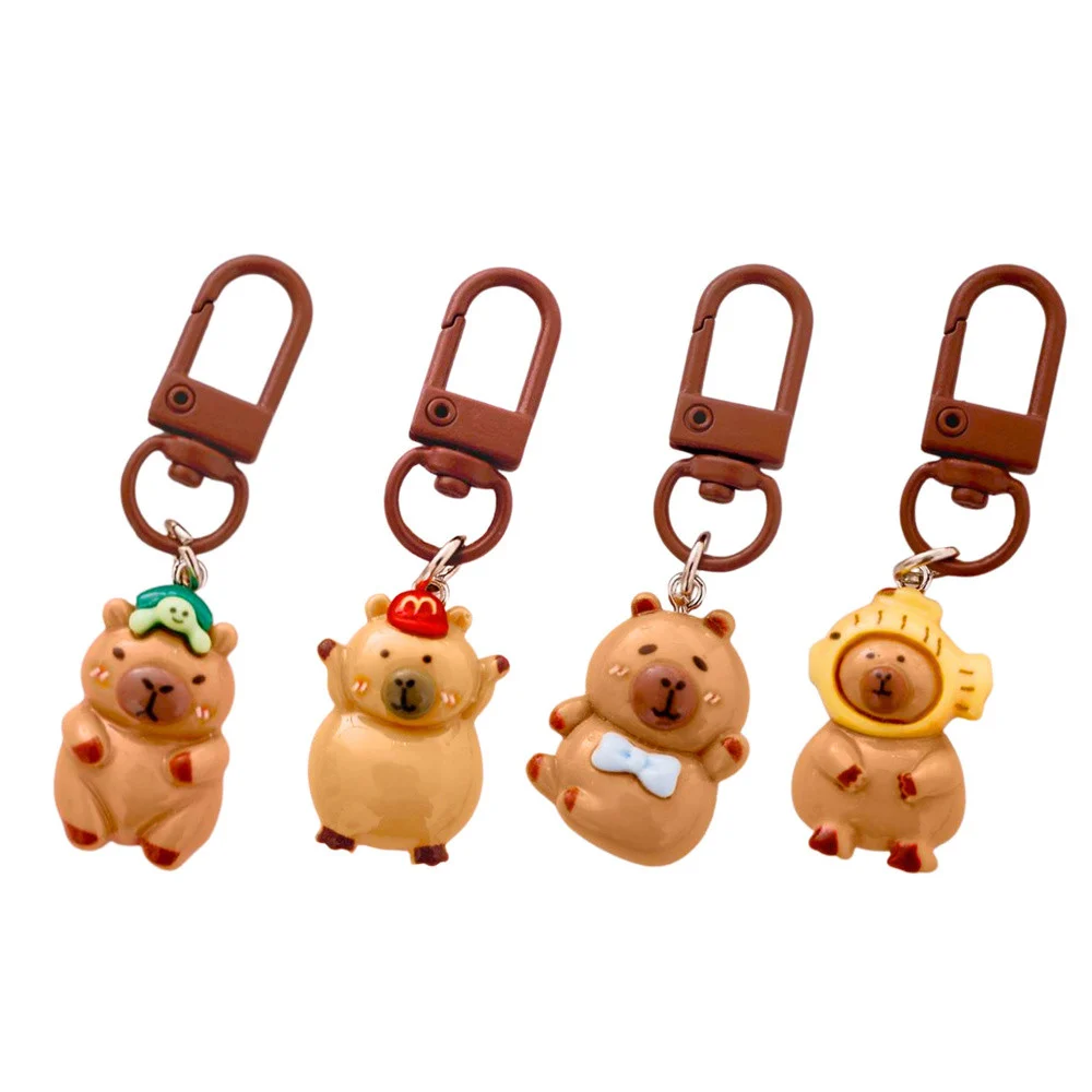 Set mini privjesaka kapibara, 4 kom_2