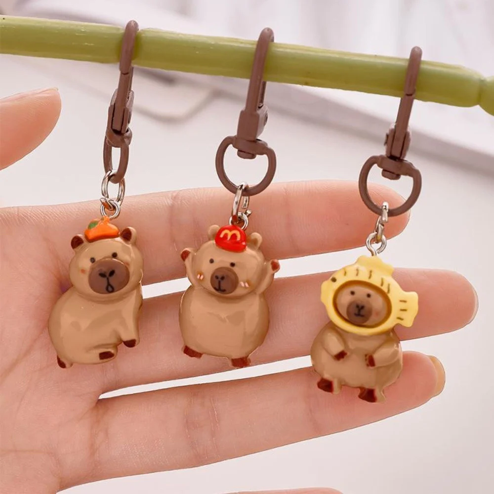Set mini privjesaka kapibara, 4 kom_7