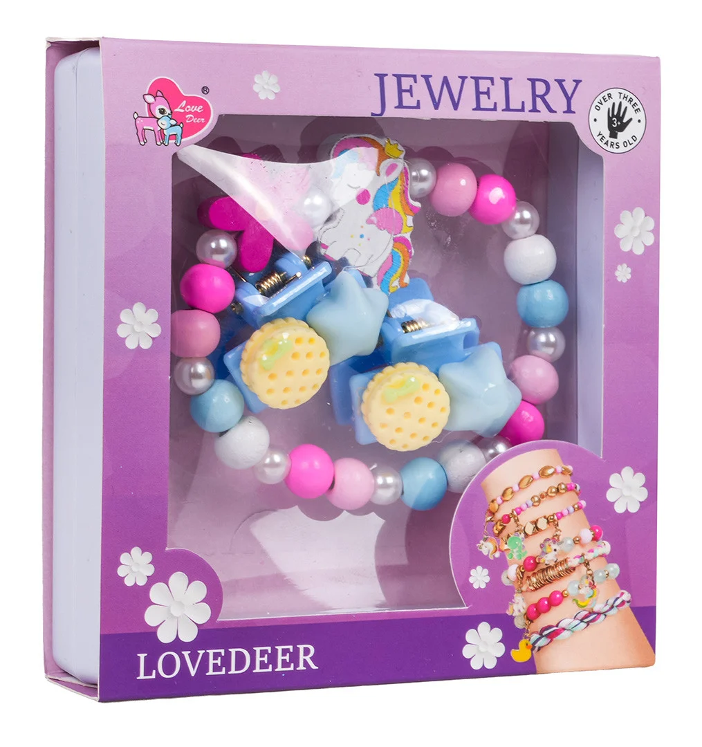 Set nakita s ružičastim cvijetom i jednorogom_5