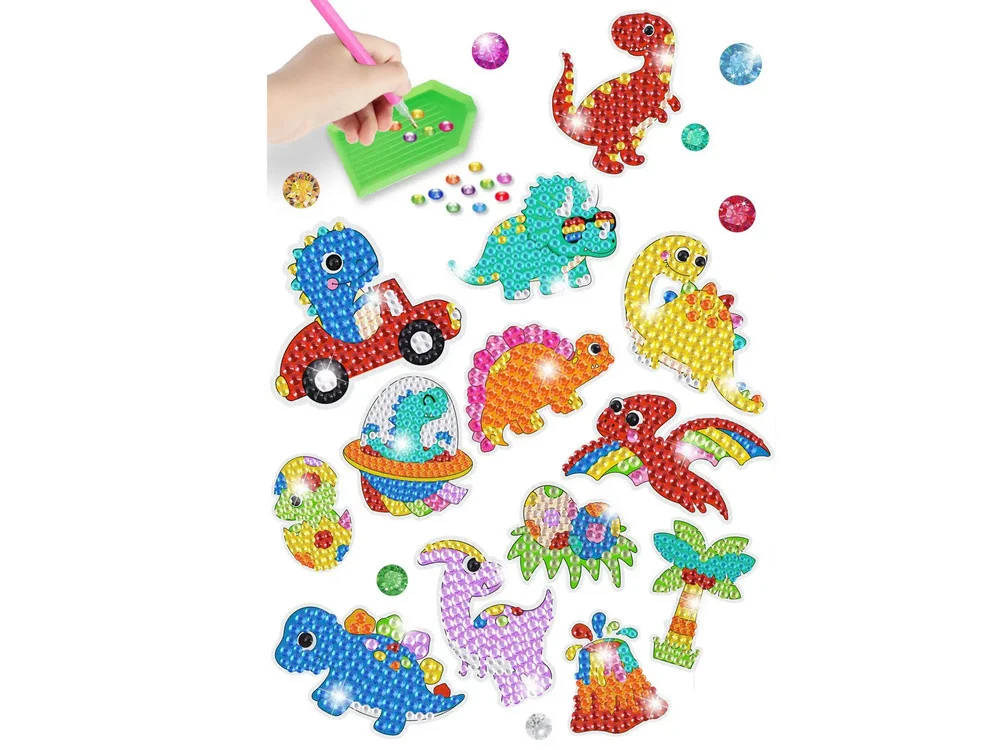 Set naljepnica za dijamantni vez, dinosauri_2