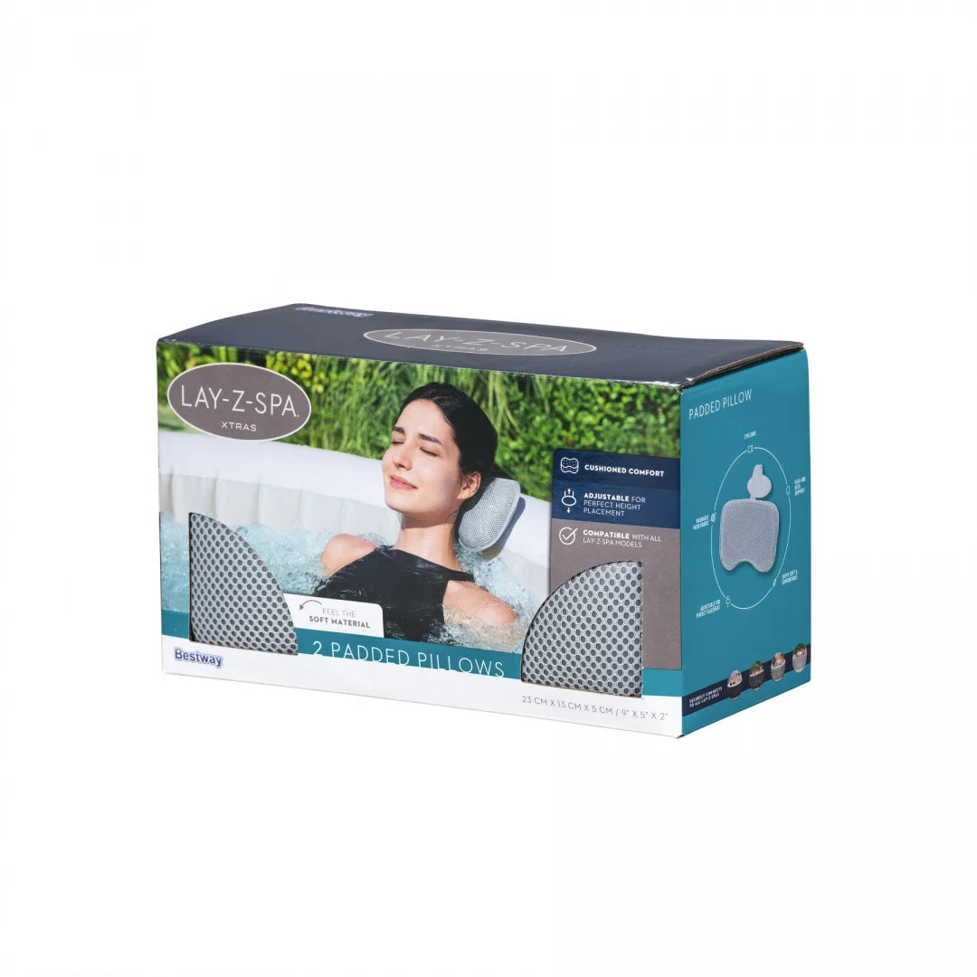 Set od 2 mekana jastuka za glavu za Lay-Z-Spa Jacuzzi BESTWAY_13