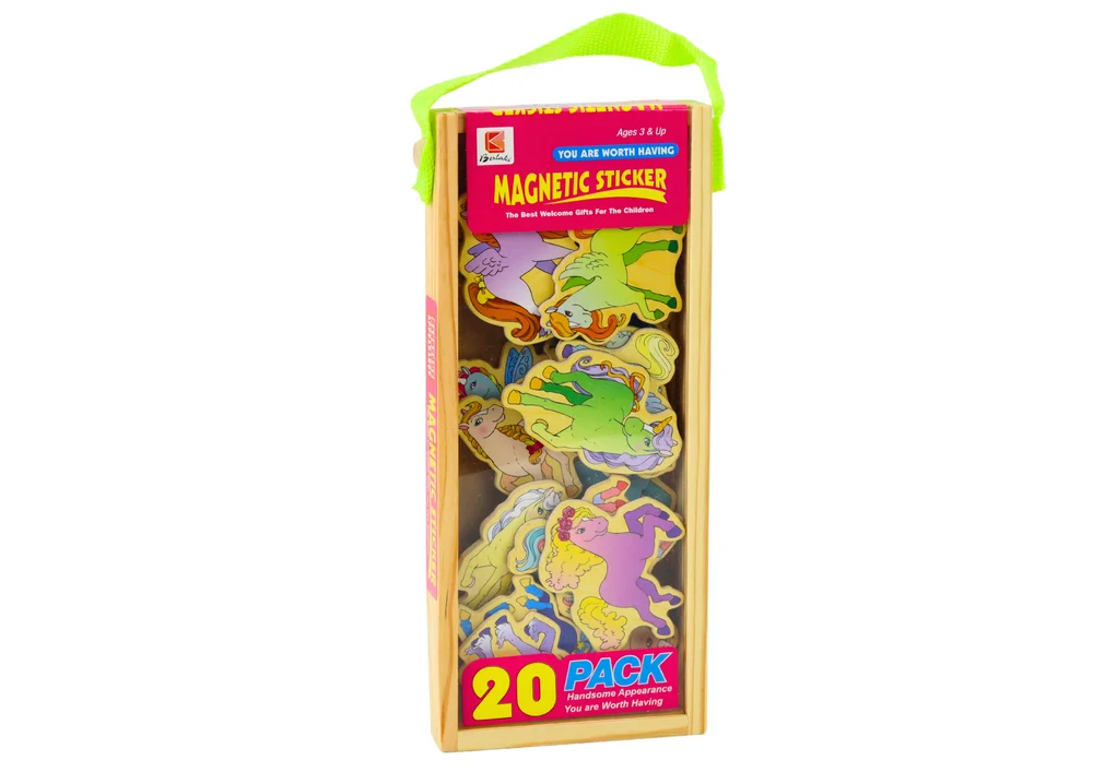 Set od 20 drvenih magnetskih kuglica u boji_4