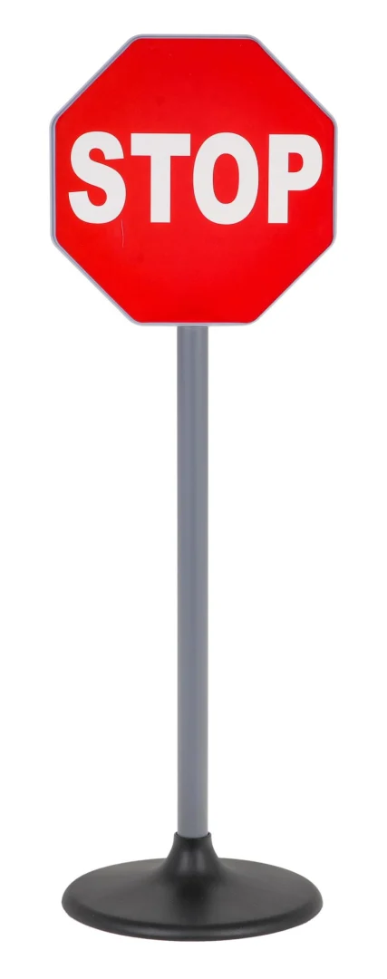 Set od 5 velikih prometnih znakova na stalku ~70 cm 3+_4
