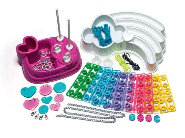 Set perli za narukvice Clementoni 78415 Crazy Chic, 100 komada_3