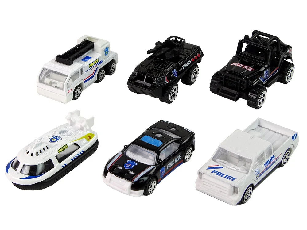 Set policijskih vozila Resorak, mjerilo 1:64, 6 komada_2