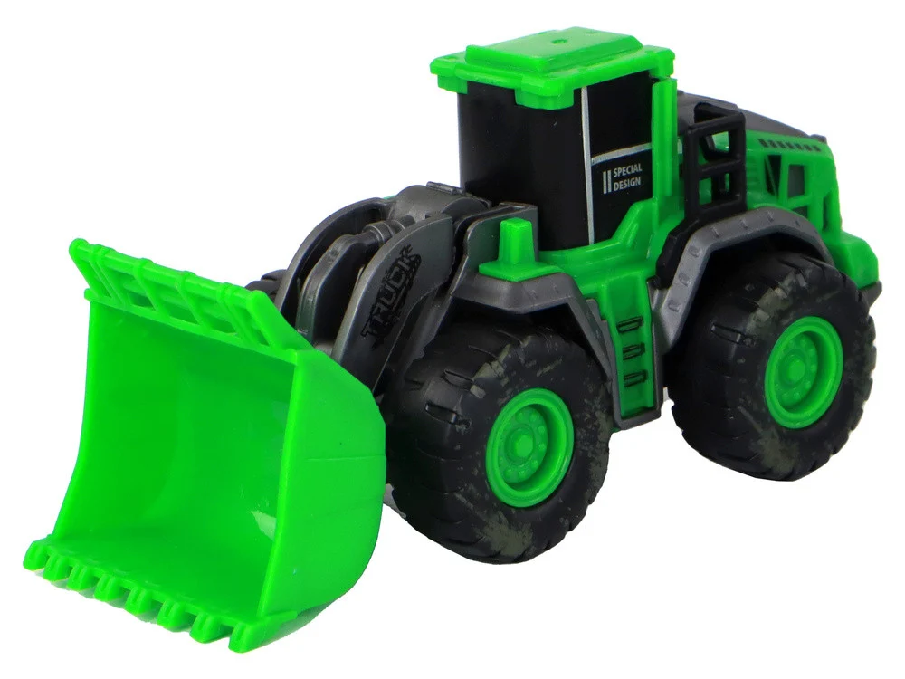 Set poljoprivrednih traktora, 4 zelena, 13 × 6 × 5 cm_2