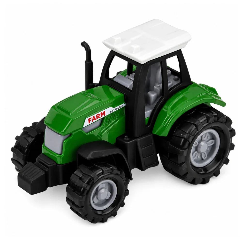Set poljoprivrednih vozila 1:68 - traktor, kombajn, prikolica i prijevoznik trupaca, 4 kom_3
