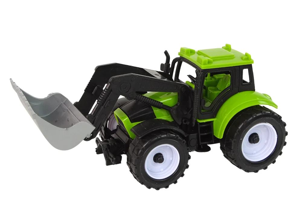 Set poljoprivrednih vozila, traktor, kombajn, cisterna i poluprikolica_4