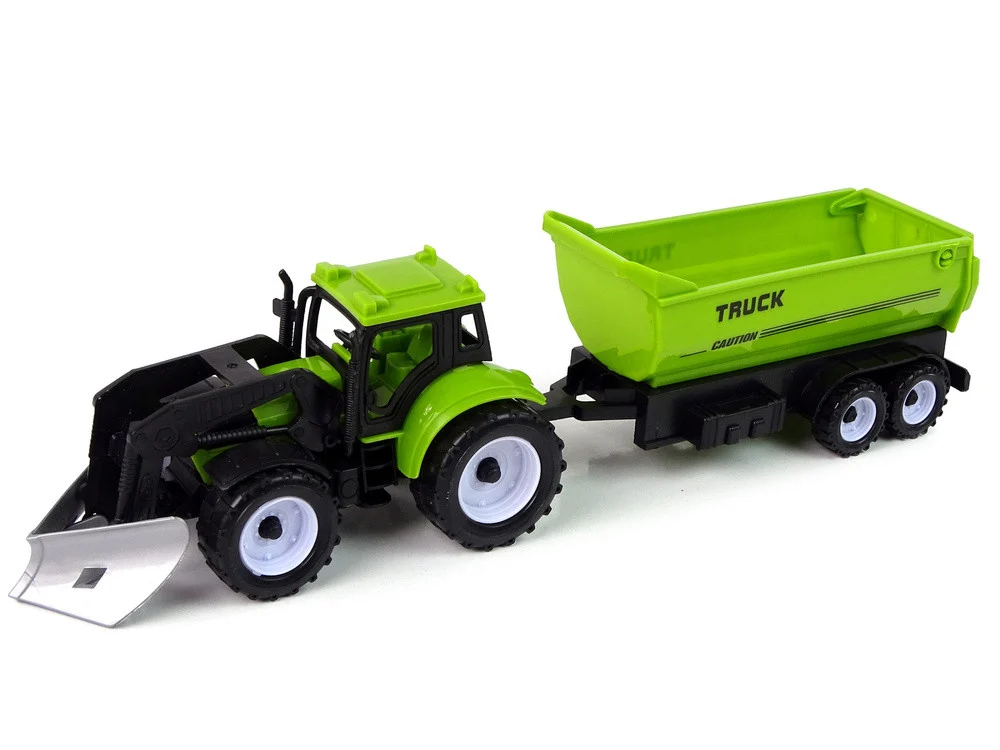 Set poljoprivrednih vozila, traktor, kombajn, cisterna i poluprikolica_6