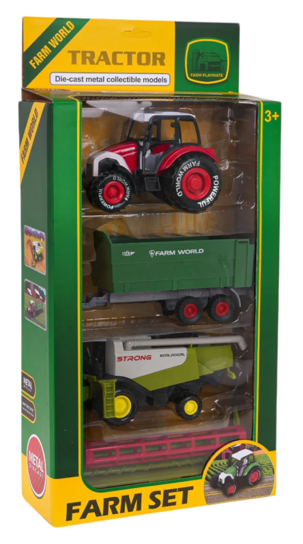 Set poljoprivrednih vozila: traktor + kombajn_7