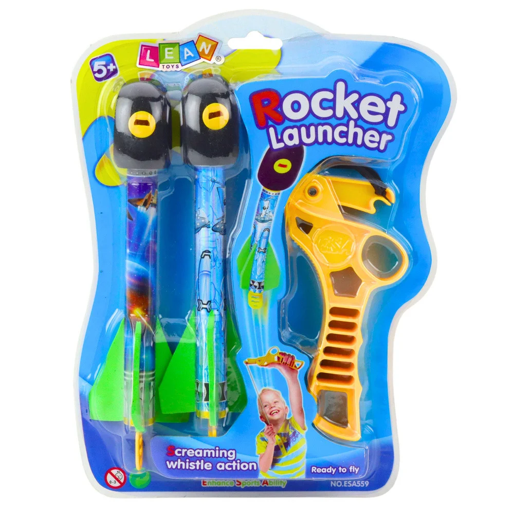 Set praćke s raketama od EVA pjene - svemirska tema_3
