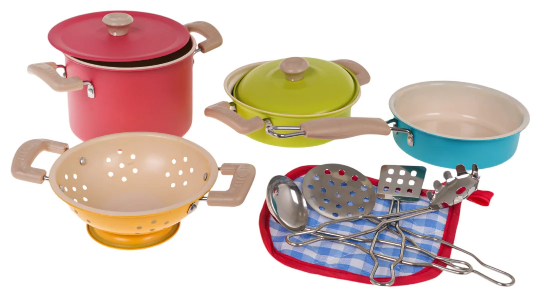 Set šarenih lonaca + pribor_2
