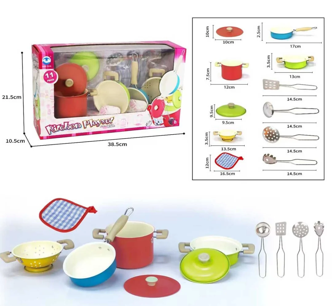 Set šarenih lonaca + pribor_5