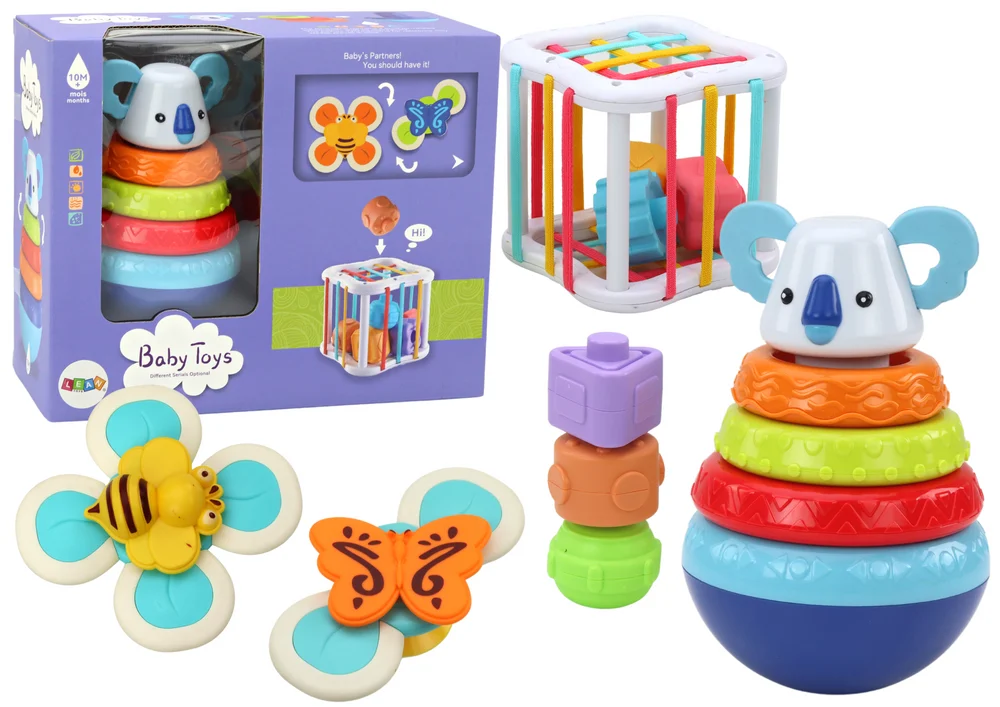 Set senzornih igračaka koala toranj kocka i spineri_1
