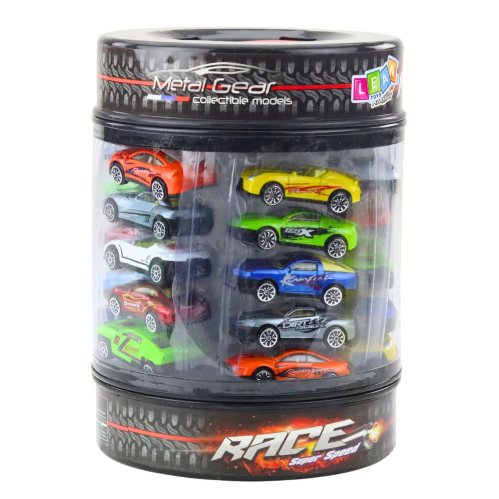 Set sportskih automobila na oprugu u cijevi, 1:64 - 25 komada_4