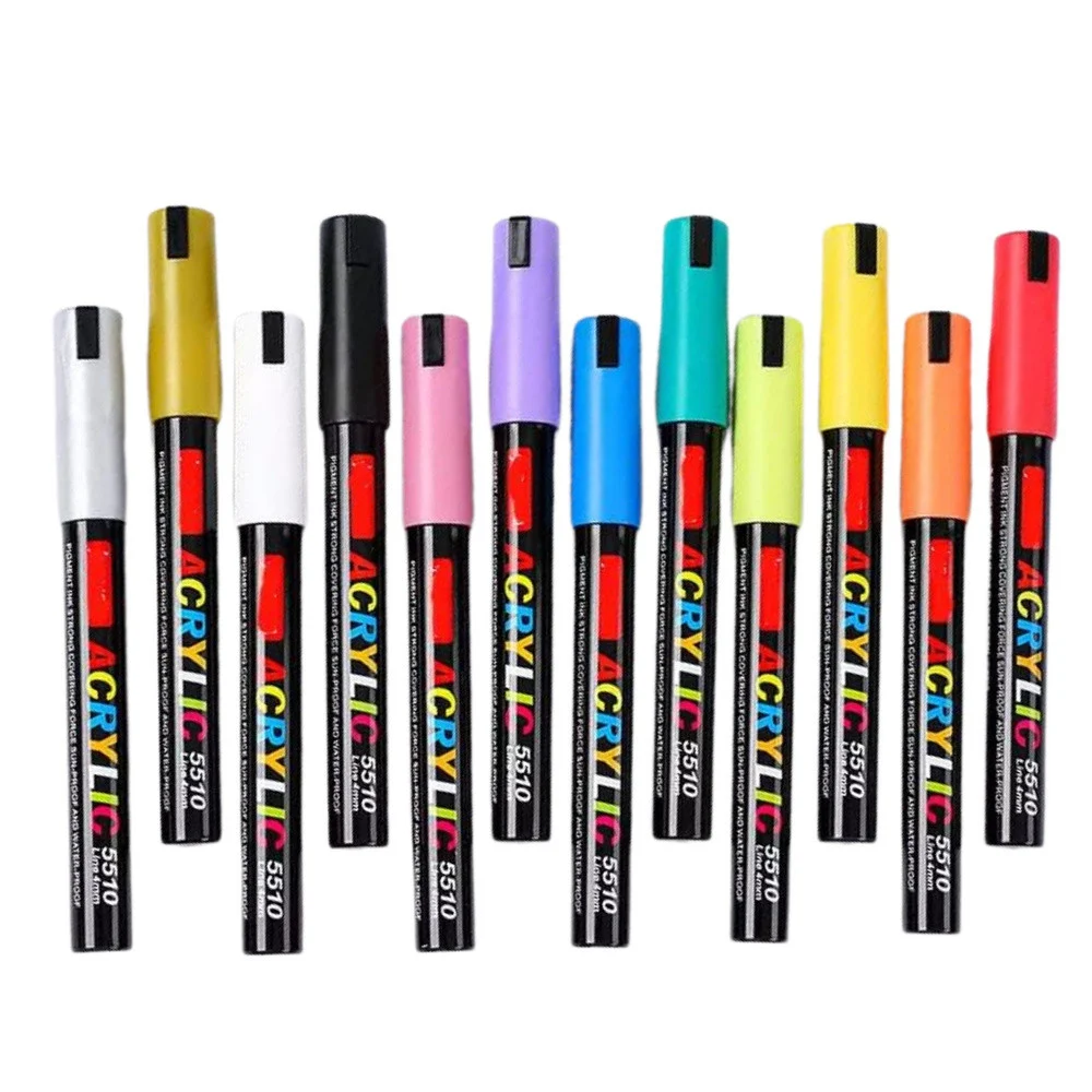 Set vodootpornih akrilnih markera, 36 komada_2