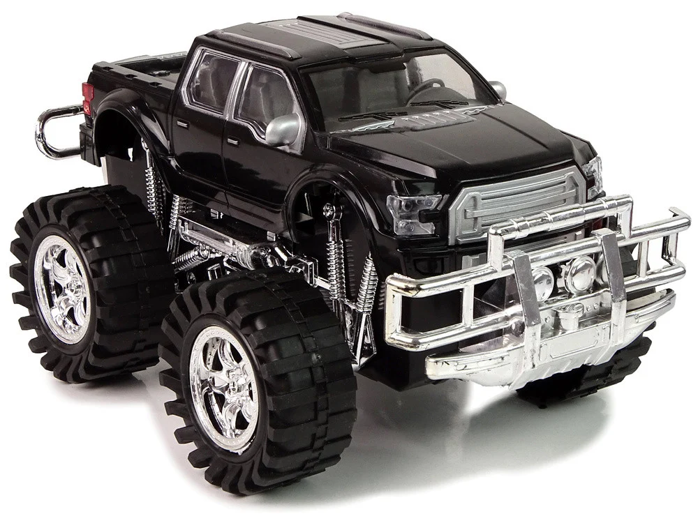 Set vozila monster truck i karavan s prikolicom, 57 cm_3