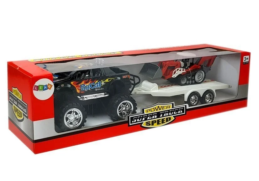 Set vozila s trenjem: terenski auto, prikolica i bager_5